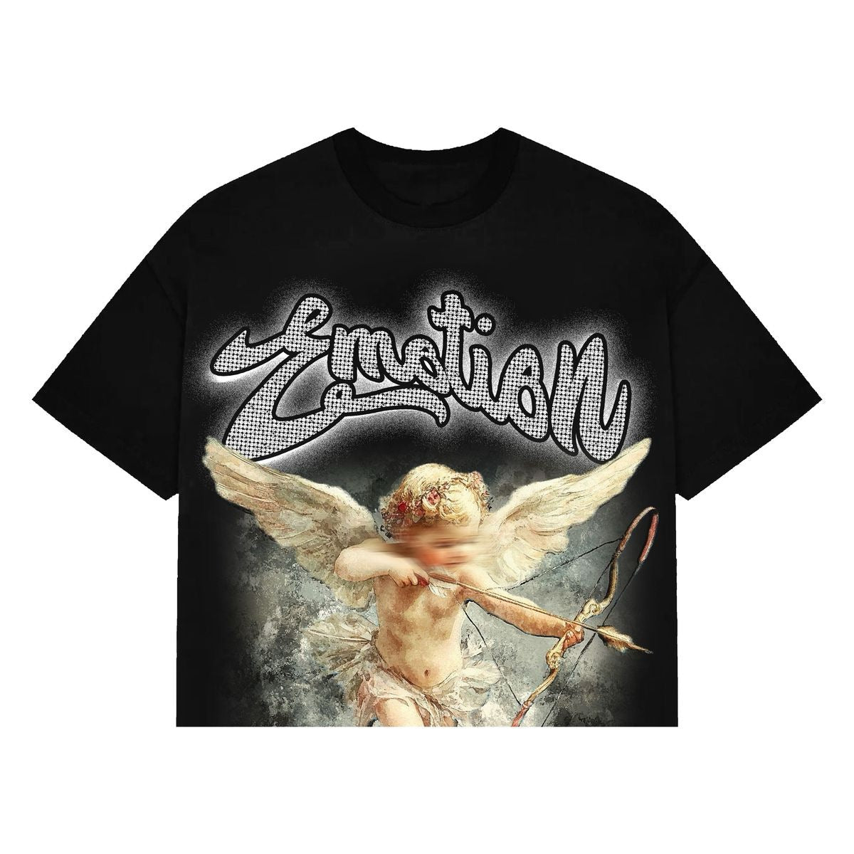 MIXED EMOTION Black Cropped Cupid (black-cropped-cupid)