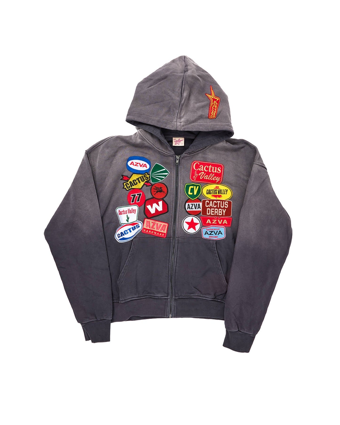 Azva Rest Stop Hoodie - Vintage Black