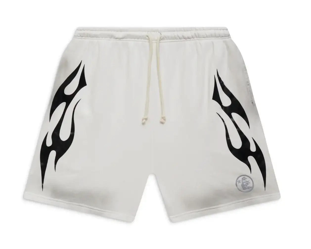 HELLSTAR 'WHITE' FLAME SHORTS