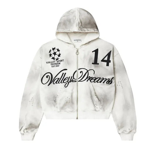 Vale Forever Oreo 14 Zip Up Hoodie 'Dest/Smoke'