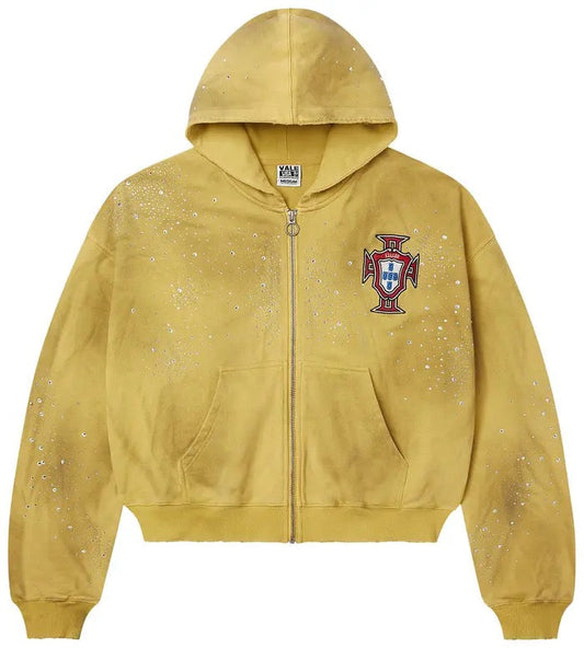 Vale Forever Sun Custered Zip Up 'Yellow'