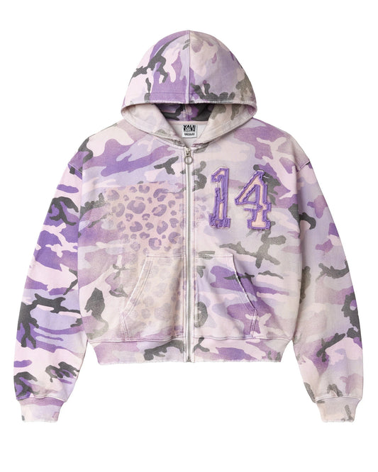 VALE FOREVER PURPLE WAYNE ZIP UP