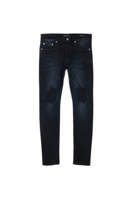 Purple Brand Black Wash Blowout Jeans