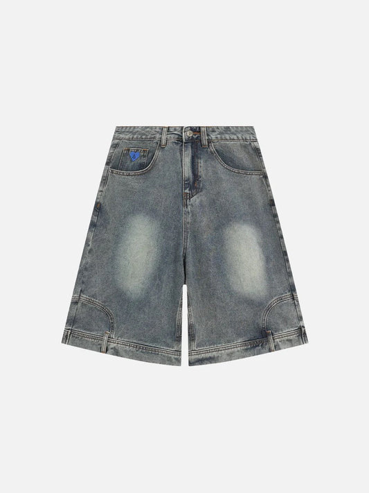 AELFRIC EDEN WASHED REVERSE JORTS