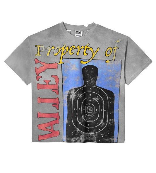 VALE FOREVER TARGET PRACTICE TEE CHARCOAL