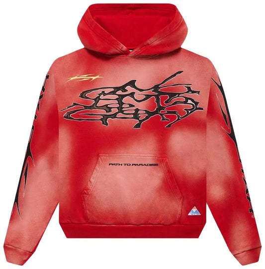 Hellstar Racer Hoodie 'Red'