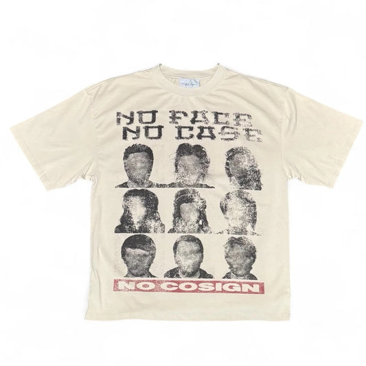 NOCOSIGN “NO FACE, NO CASE” tee