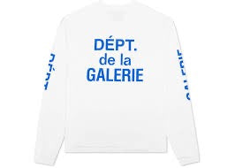 Gallery Dept. French Souvenir L/S T-Shirt white/blue