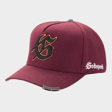 Godspeed Insignia Hat (Red Wine)