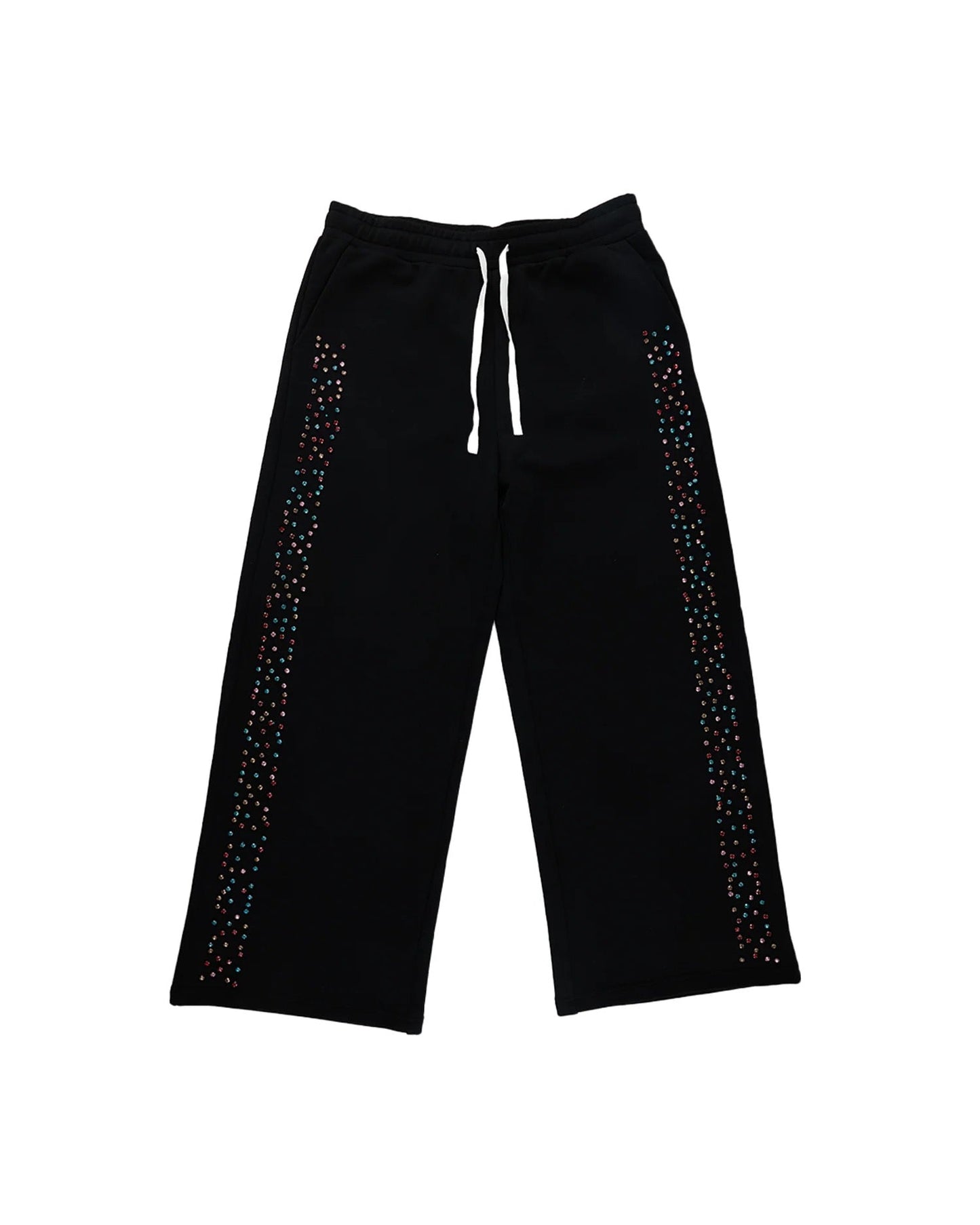 Crystal Cactus Sweats - Black