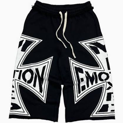 Mixed Emotion Black “Classic” 3/4 Shorts