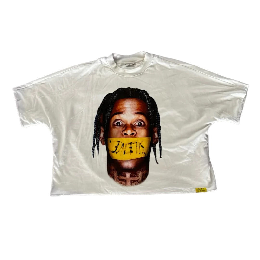 ONYX NO TELLIN TEE IN WHITE