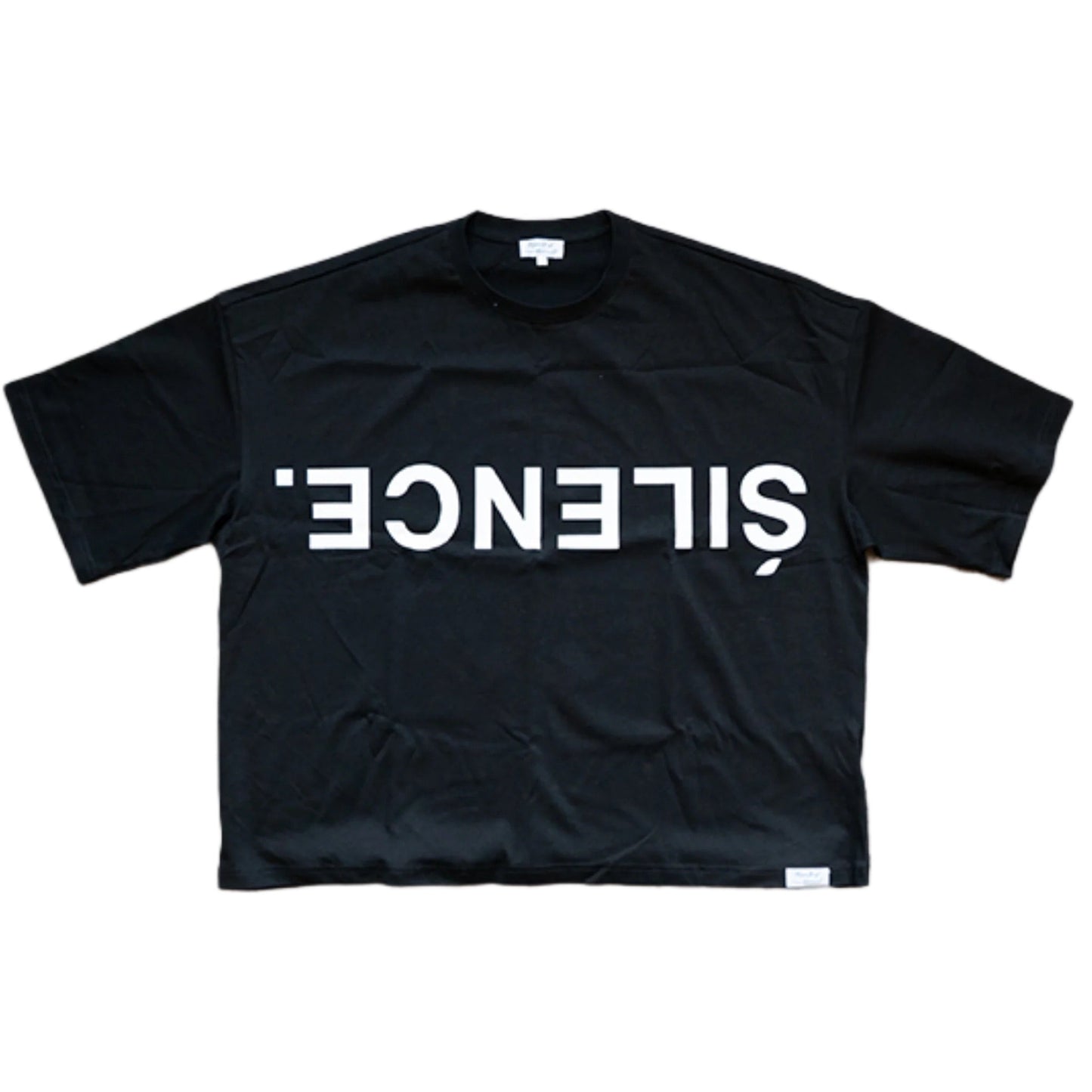 ORIGINAL SILENCE. TEE IN BLACK