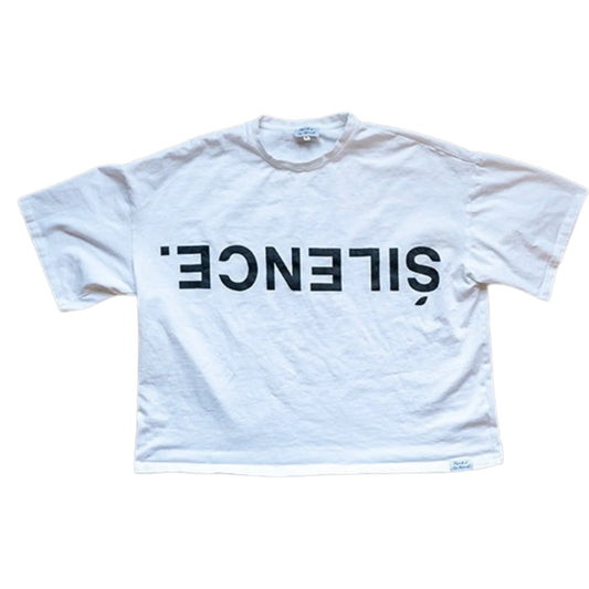 ORIGINAL SILENCE. TEE IN WHITE