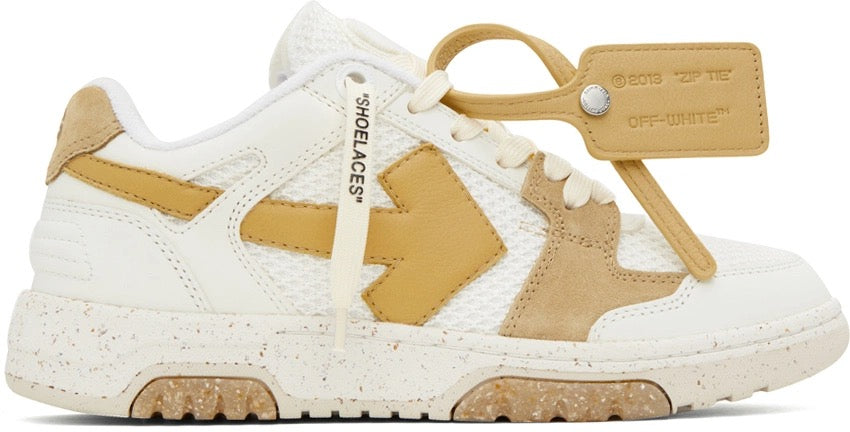 Off White Out of Office Sneaker White Beige