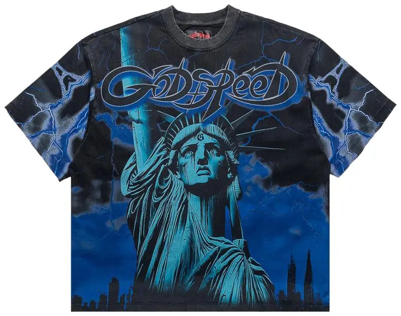 Godspeed Voltage Tee 'La Blue'