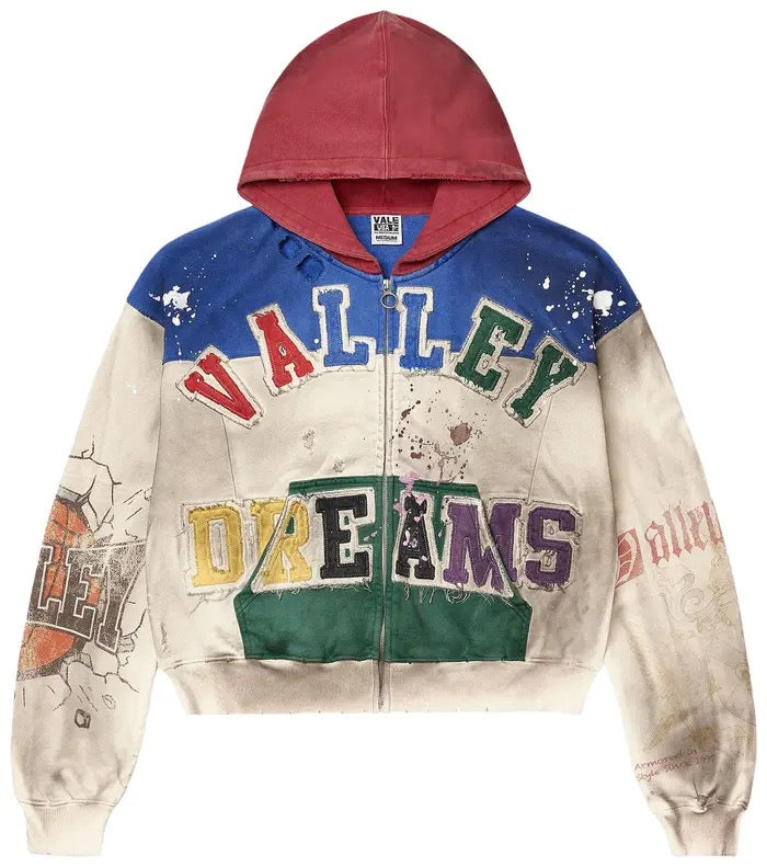 Vale Forever Wonderland Zip Up 'Cream/Multi'