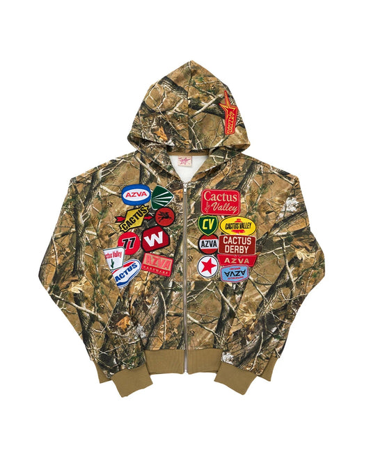 AZVA REST STOP HOODIE - CAMO