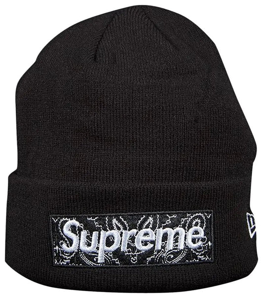 Supreme x New Era Box Logo Beanie 'Black'