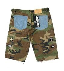 Project Capri Camo Jorts