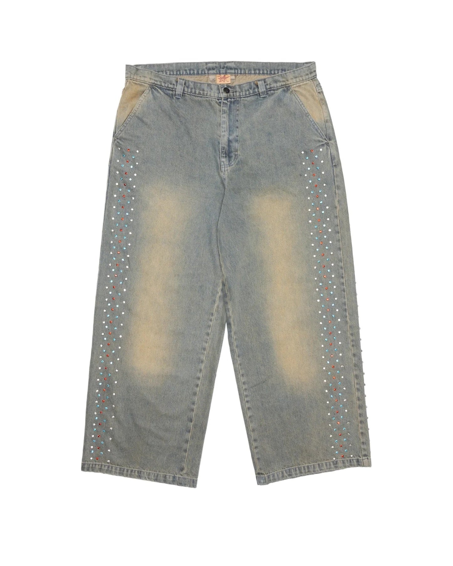 AZVA CRYSTAL CACTUS DENIM