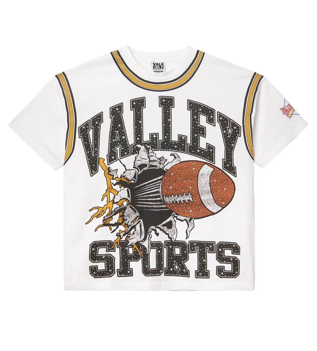 Vale Forever Classic Bling Tee White