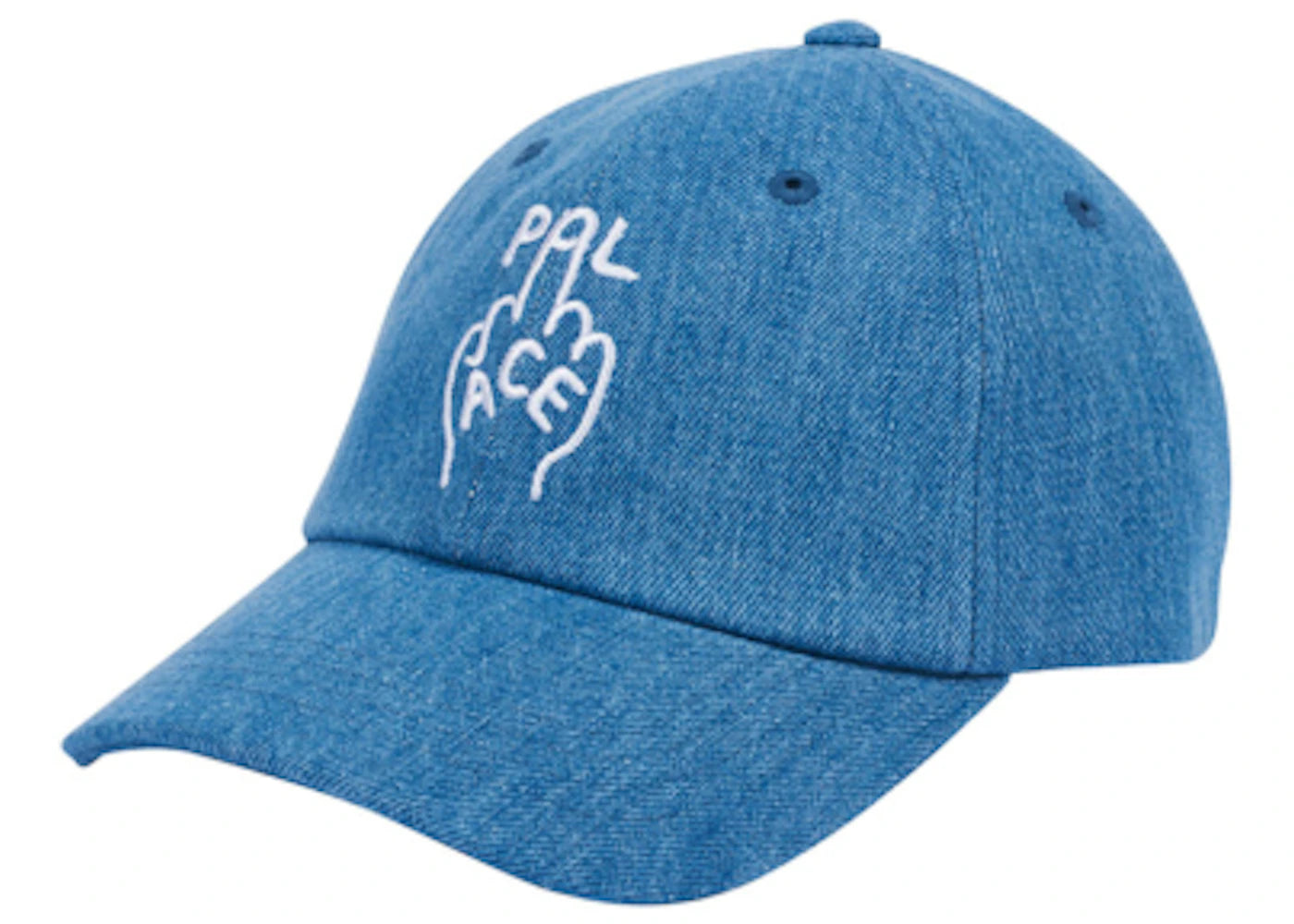 Palace Finger Up 6-Panel Blue/White