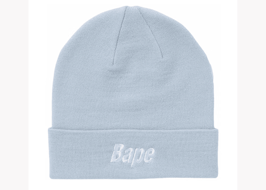 Bape Premium New Years Beanie Light Blue