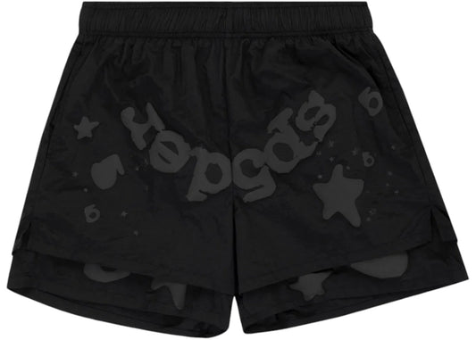 Sp5der Beluga Double Layer Short Black
