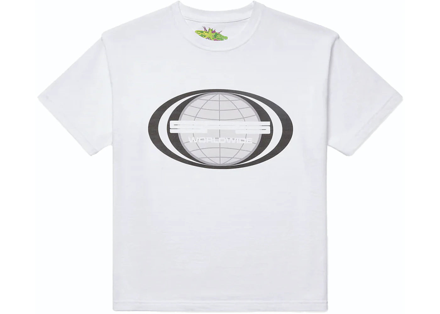 Sp5der Jumbo Globe Tee White