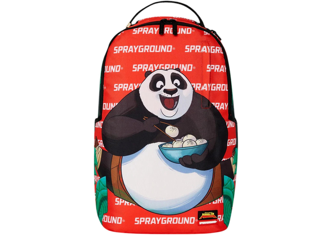 Sprayground Kung Fu Panda Po Power Pack Backpack Multicolor