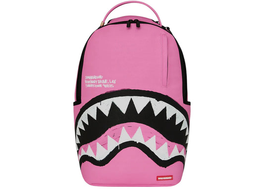 Sprayground Pink Shark Central Palace Backpack Pink