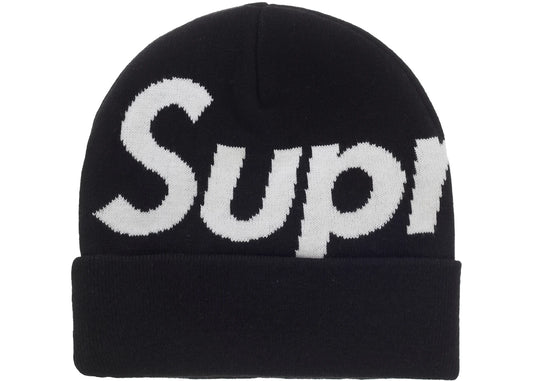 Supreme Big Logo Beanie (FW25) Black