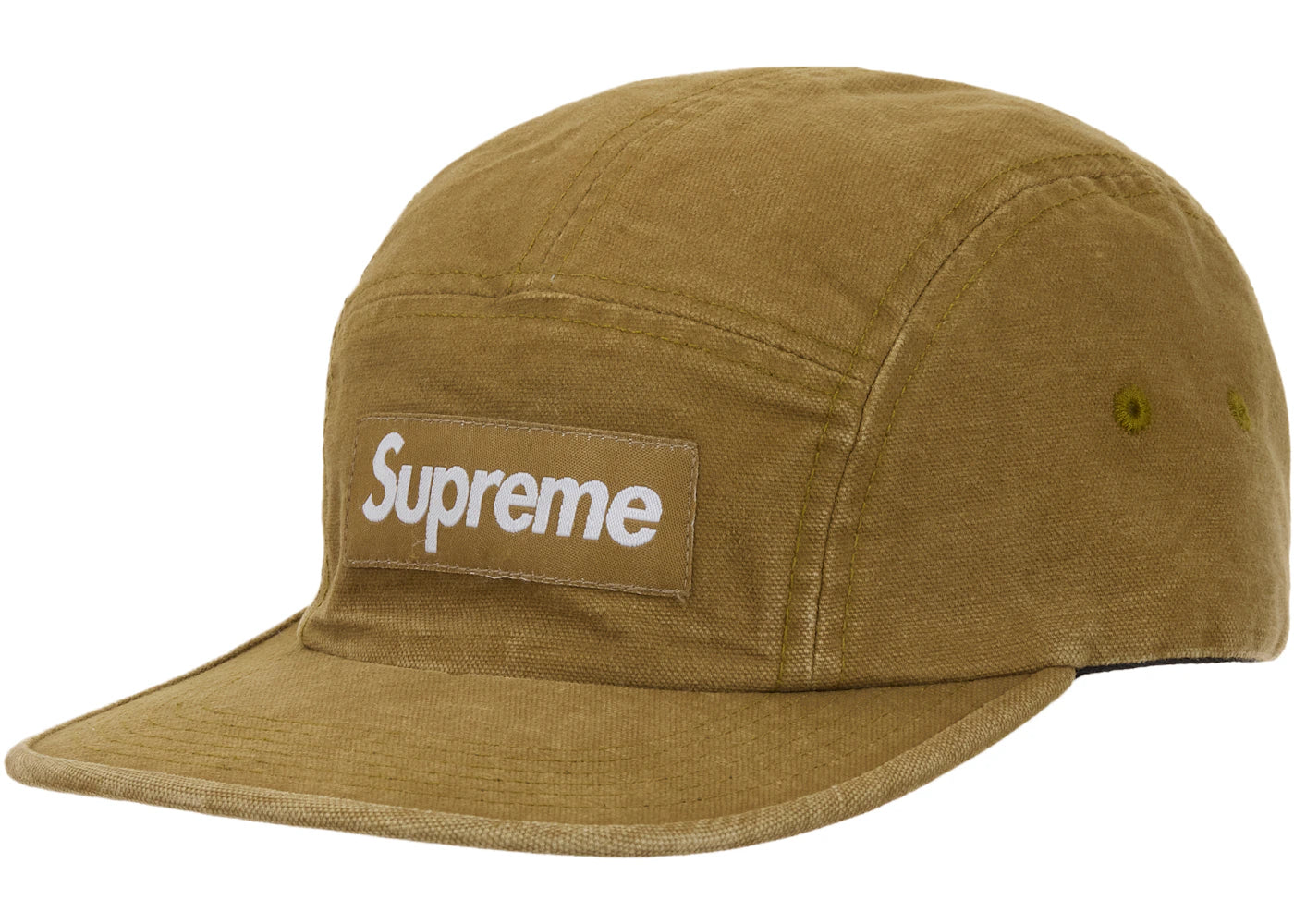 Supreme Canvas Camp Cap Brown