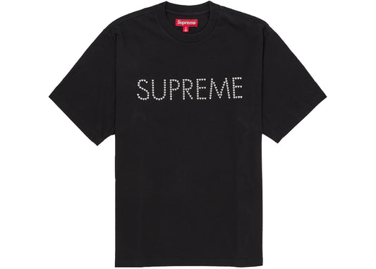 Supreme Hearts Studded S/S Top Black