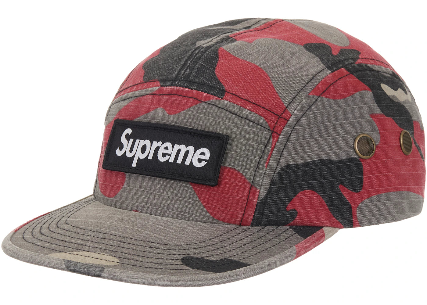 Supreme Military Camp Cap (SS26) Red Camo