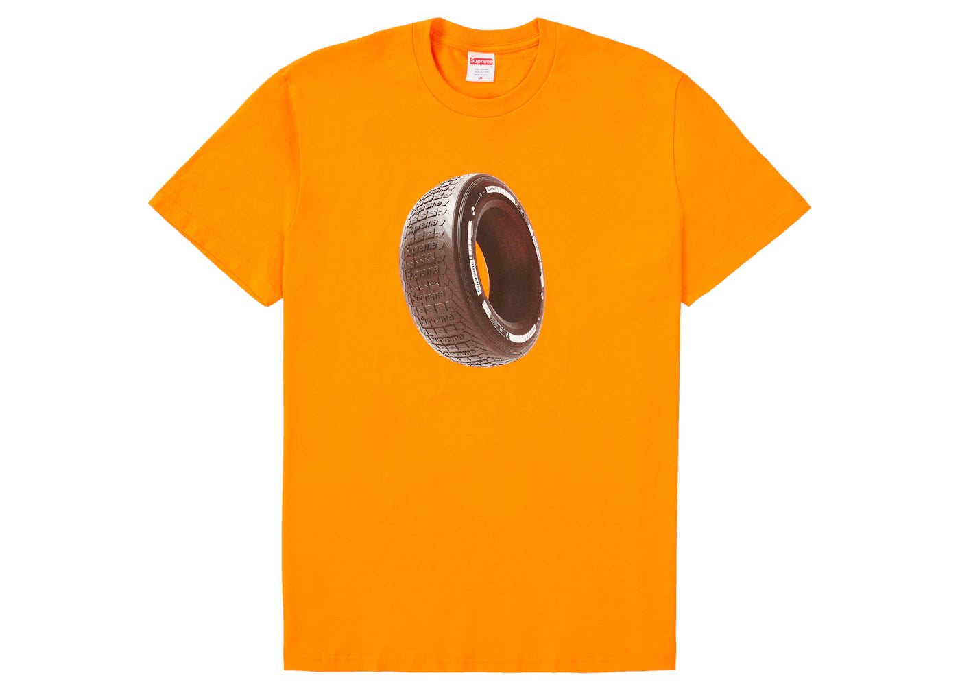 Supreme Tire Tee Orange