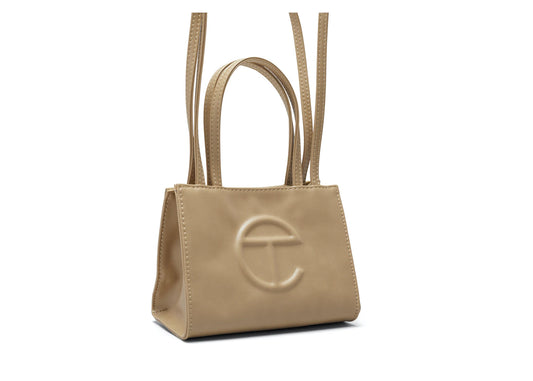 Telfar Shopping Bag Small Cream