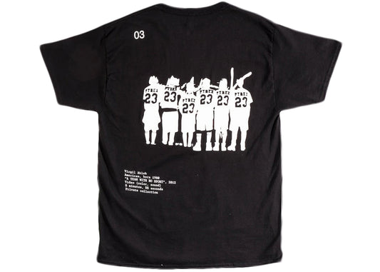 Virgil Abloh ICA Pink Panther T-shirt Black