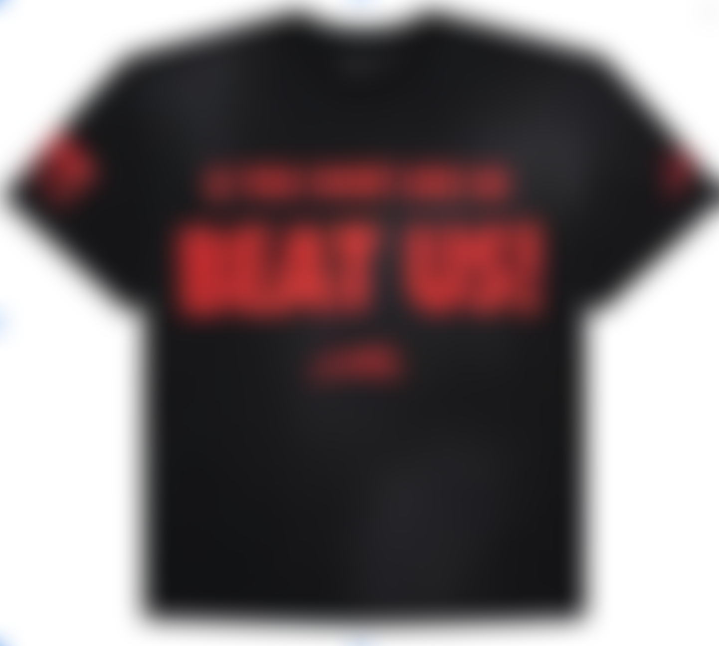 hs Black Red Beat US! tee