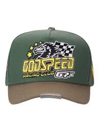 GODSPEED GRC MEMBERS SNAPBACK HAT GREEN/BROWN