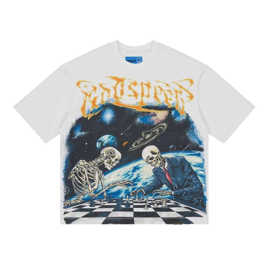 Godspeed Checkmate II White Tee