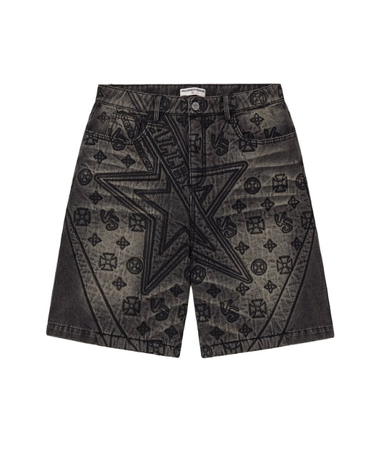 VALE FOREVER BLACK SPADE JORTS
