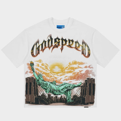 Godspeed Burnt Bridges II NGT-shirt (White)