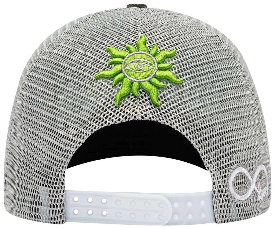 Godspeed Forever Trucker Hat 'Grey/Lime'