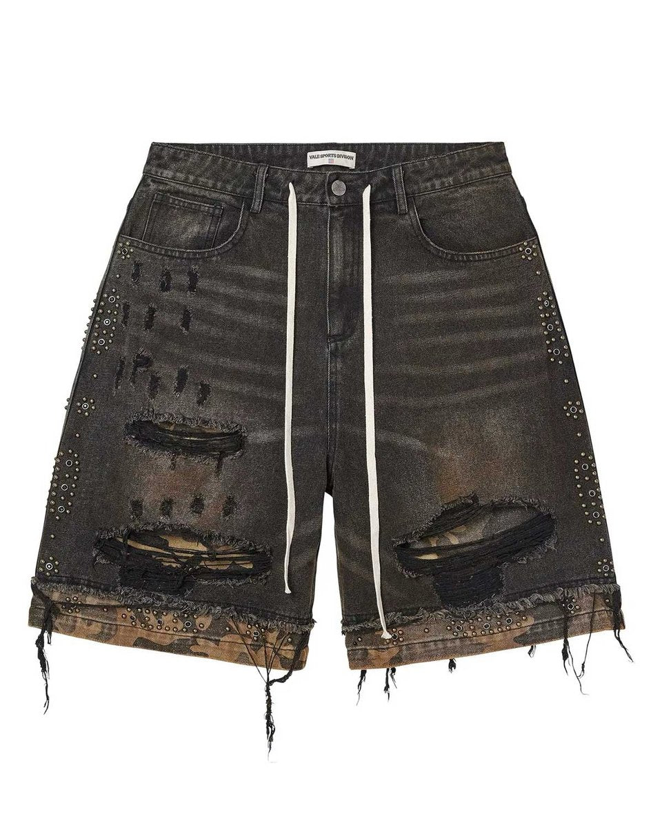 VALE FOREVER DOUBLE JORTS BLACK