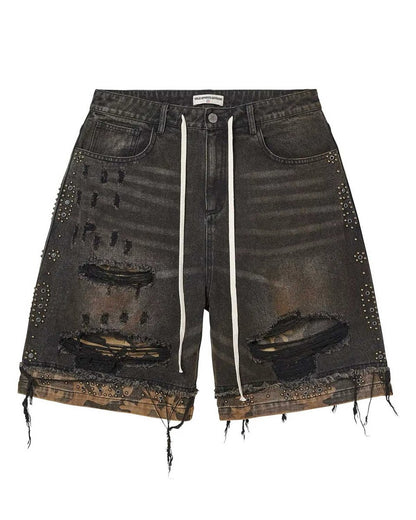 VALE FOREVER DOUBLE JORTS BLACK