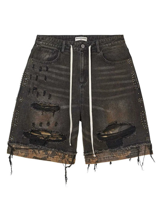 VALE FOREVER DOUBLE JORTS BLACK