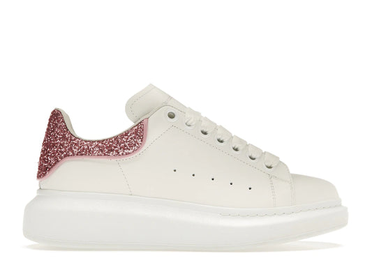 Alexander McQueen Oversized White White Pink Glitter (Women's)