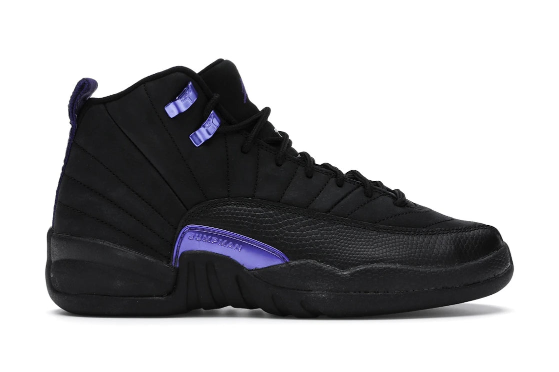 Jordan 12 Retro Black Dark Concord (GS)